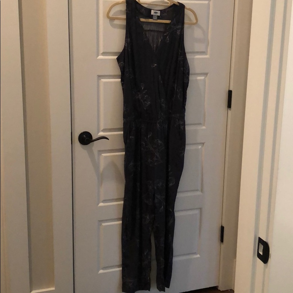 Old Navy Floral Jumpsuit